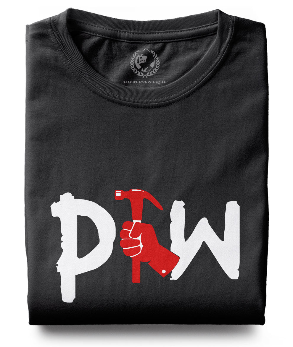 Red Hammer PW ― T-Shirt - Black