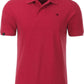 JAN 8010 ― Herren Bio-Baumwolle Polo Shirt - Carmine Rot Melange