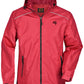 JAN 1118 ― Windbreaker Rain Jacket - Rot / Schwarz