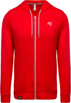 KRB K438 ― Lightweight Contrast Sweat Jacket - Rot