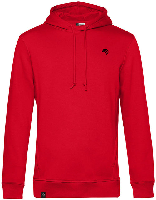 BAC U33B – Soft Men's Organic Cotton Hoodie - Red