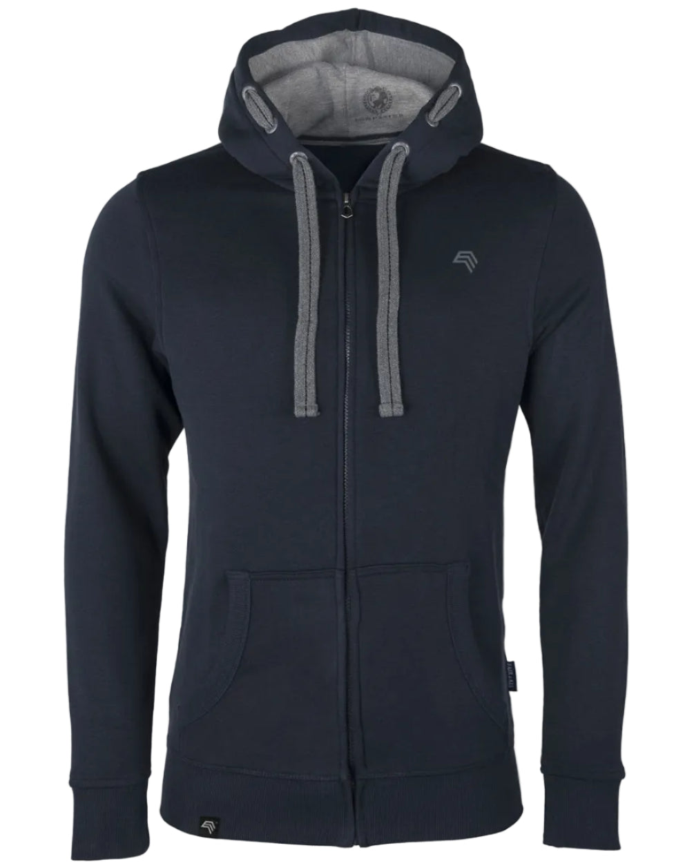 RMH H107 ― Heavy Bi-color Hoodie Sweat Jacket