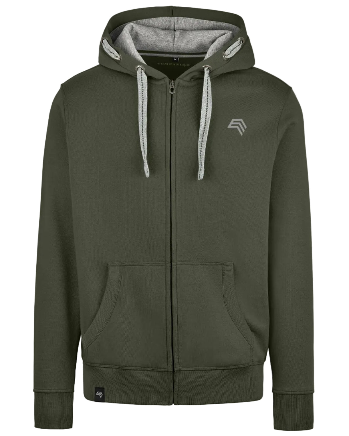 RMH H107 ― Heavy Bi-color Hoodie Sweat Jacket