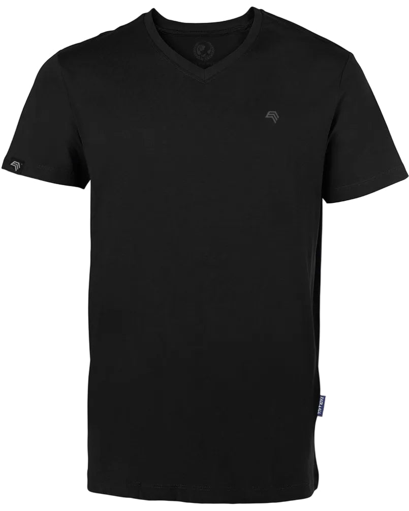 RMH VM21 ― Herren Luxury Bio-Baumwolle V-Neck T-Shirt