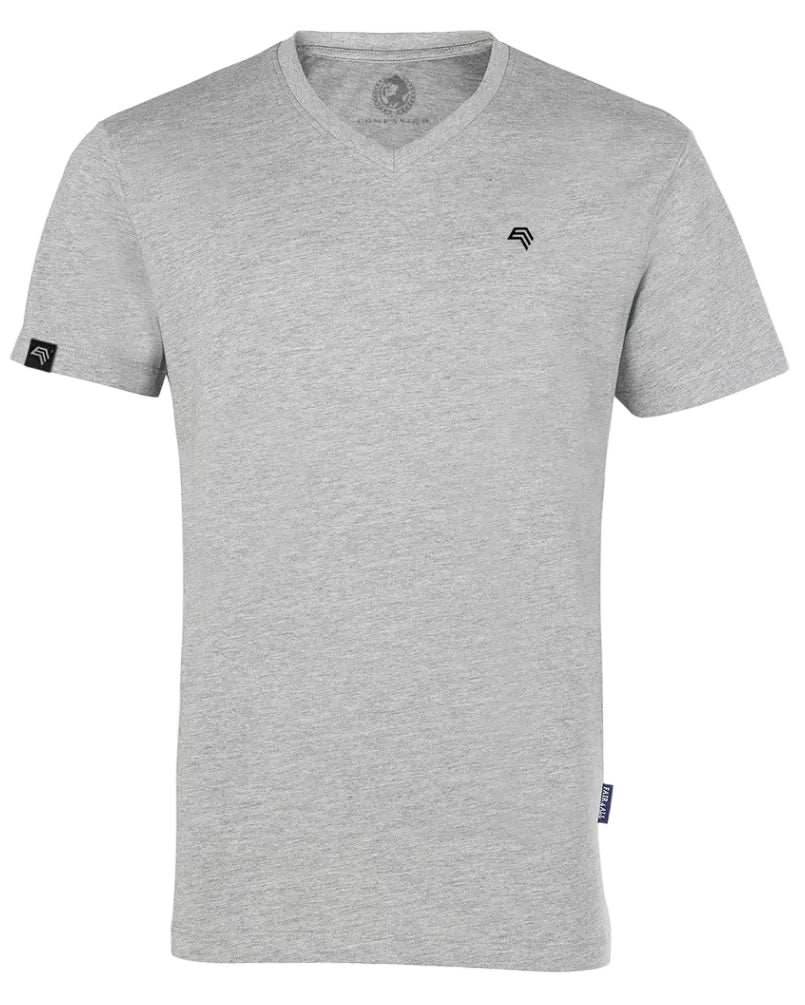 RMH VM21 ― Herren Luxury Bio-Baumwolle V-Neck T-Shirt