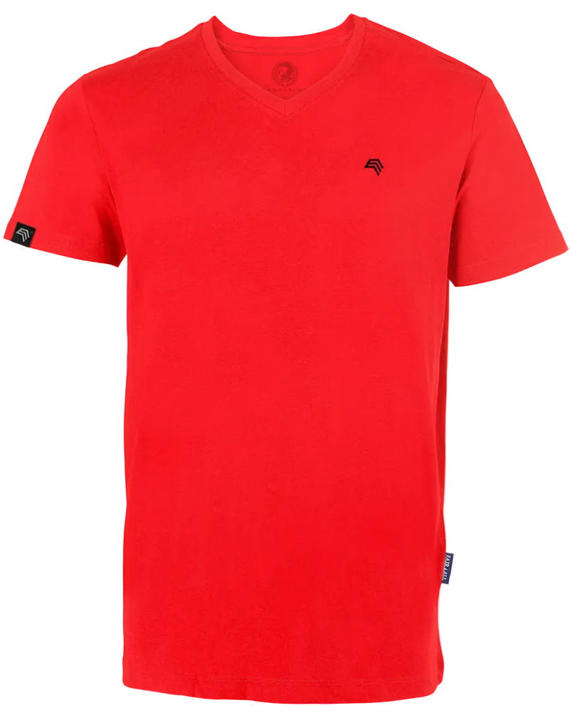 RMH VM21 ― Herren Luxury Bio-Baumwolle V-Neck T-Shirt