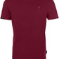 RMH 0101 ― Herren Luxury Bio-Baumwolle T-Shirt - Rot Bordeaux