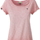JAN 8015 ― Ladies' organic cotton slub yarn T-shirt XS-2XL