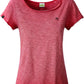 Auslaufartikel ― JAN 8015 ― Damen Bio-Baumwolle Flammgarn T-Shirt - Chili Rot