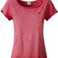 JAN 8015 ― Ladies' organic cotton slub yarn T-shirt XS-2XL