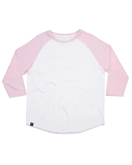 ― % ― STM 880M ― Bi-Color Baseball Peach-finish Longsleeve T-Shirt