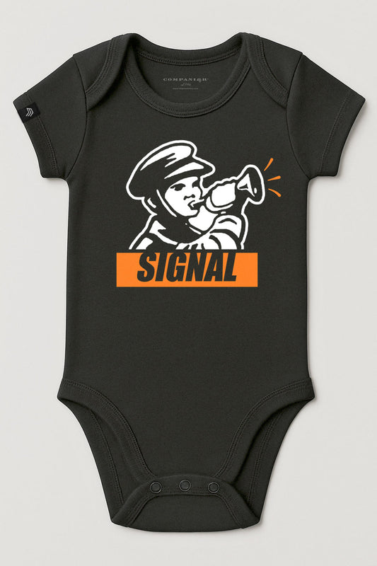 ― % ― Signal ― Baby Body Organic T-Shirt