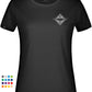 Hands PW ― Ladies Girlie T-Shirt - Schwarz