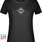 Hands PW ― Ladies Girlie T-Shirt - Schwarz