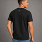 Ich kann total gut Mitmenschen umgehen ― Herren Unisex Statement T-Shirt – Schwarz