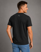 Ich kann total gut Mitmenschen umgehen ― Herren Unisex Statement T-Shirt – Schwarz