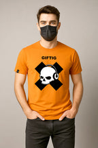 Giftig ― Herren Gefahrstoff T-Shirt – Orange