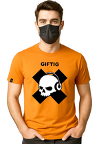 Giftig ― Herren Gefahrstoff T-Shirt – Orange
