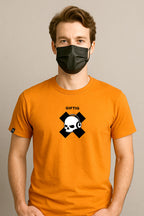 Giftig ― Herren Gefahrstoff T-Shirt – Orange