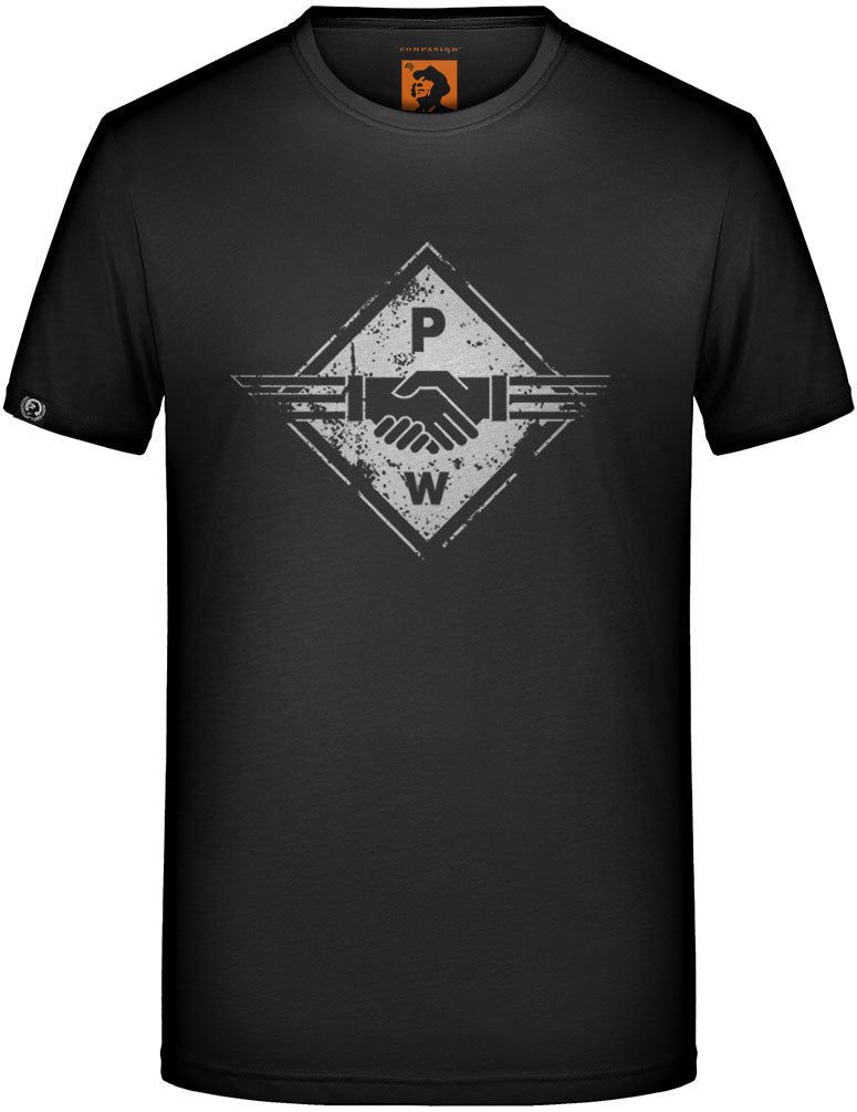 Hands PW ― T-Shirt - Schwarz