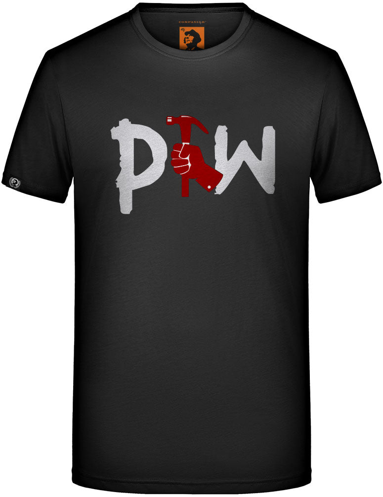 Red Hammer PW ― T-Shirt - Black