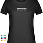 Groupies Welcome ― Ladies Girlie T-Shirt - Schwarz