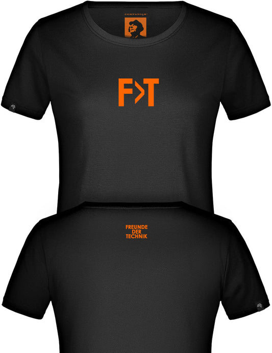 Freunde Der Technik ― F>T Ladies/Girlie T-Shirt - Schwarz