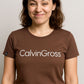 Calvin Gross ― Ladies Girlie T-Shirt - Schwarz