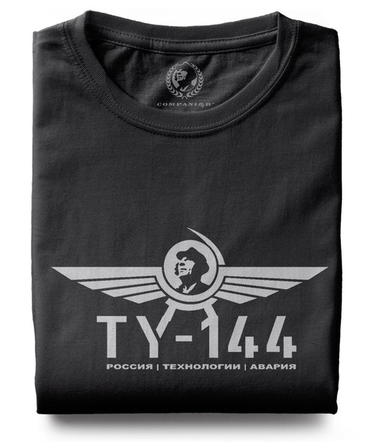 TU-144 ― T-Shirt - Schwarz