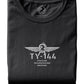 TU-144 ― T-Shirt - Schwarz