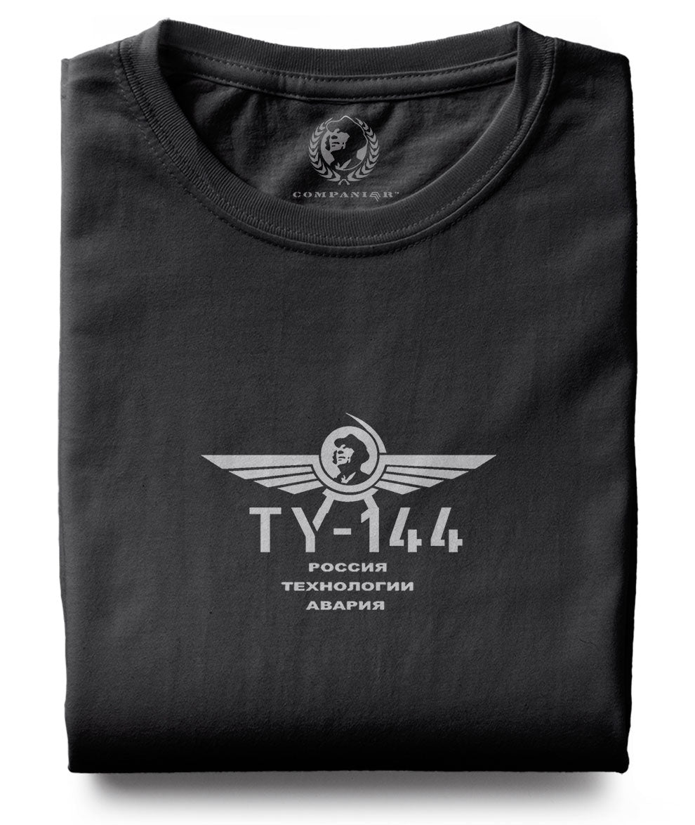 TU-144 ― T-Shirt - Schwarz