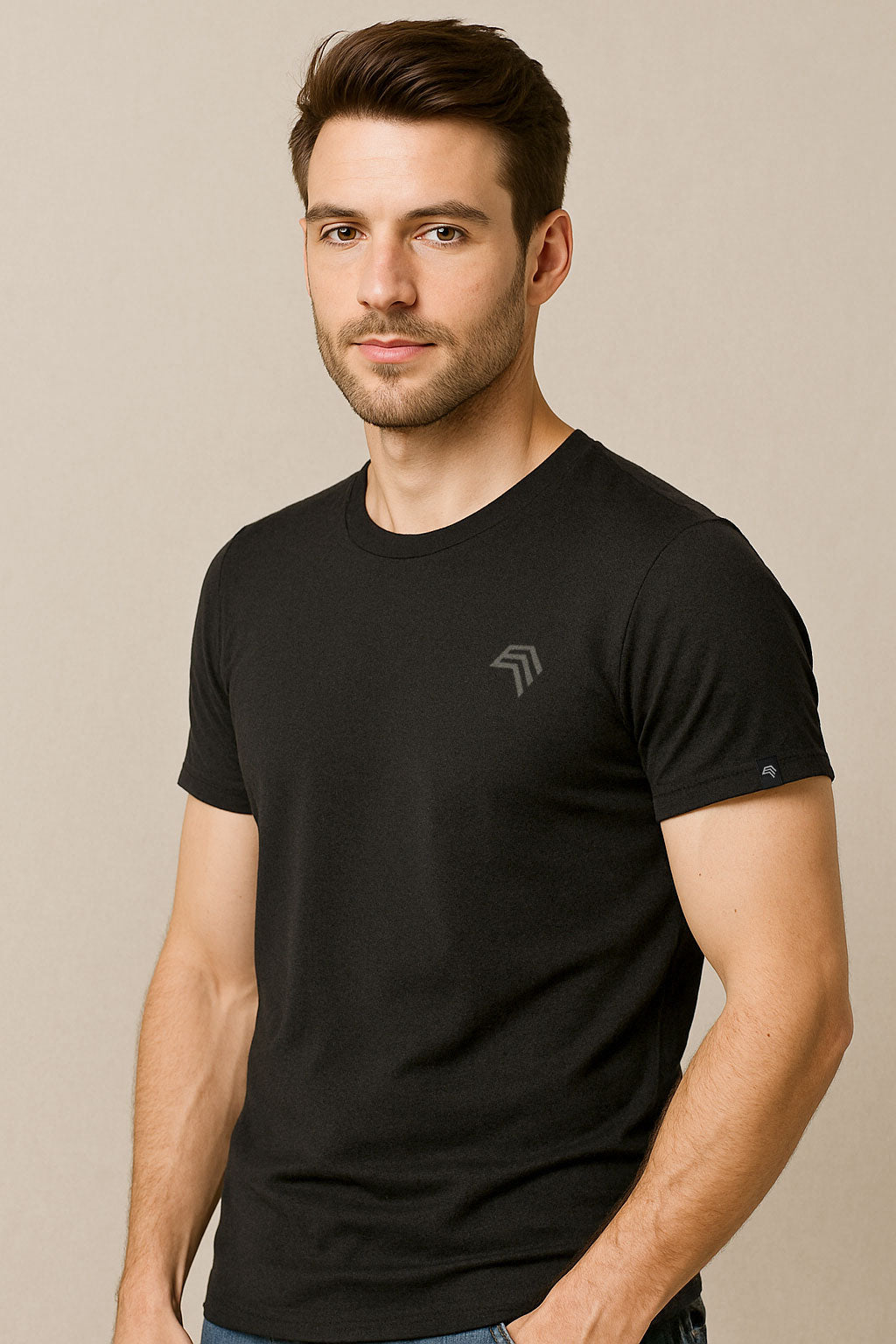 Companieer Symbol ― Unisex Mens T-Shirt - Schwarz