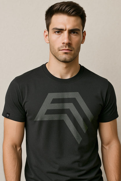 Companieer Symbol ― Unisex Mens T-Shirt - Schwarz