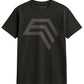 Essential Shirt ― Herren Unisex COMPANIEER Logo T-Shirt – Schwarz