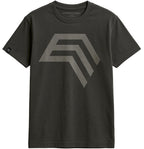 Essential Shirt ― Herren Unisex COMPANIEER Logo T-Shirt – Schwarz