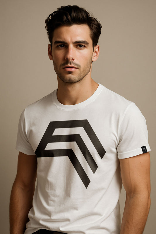 Companieer Symbol ― Unisex Mens T-Shirt - Weiß