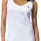 MTS M116 ― Women's Bio-Baumwolle Curved Dress Tank Top - Weiß
