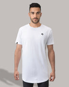 MTS M126 ― Extra-Long Organic Cotton Long Length T-Shirt - White