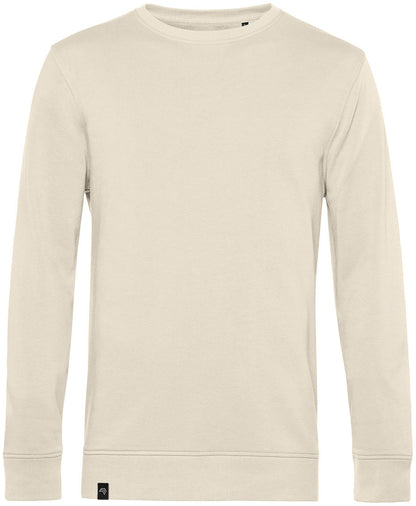 BAC U31B ― Weiches Unisex Bio-Baumwolle Sweatshirt - Natural Weiß