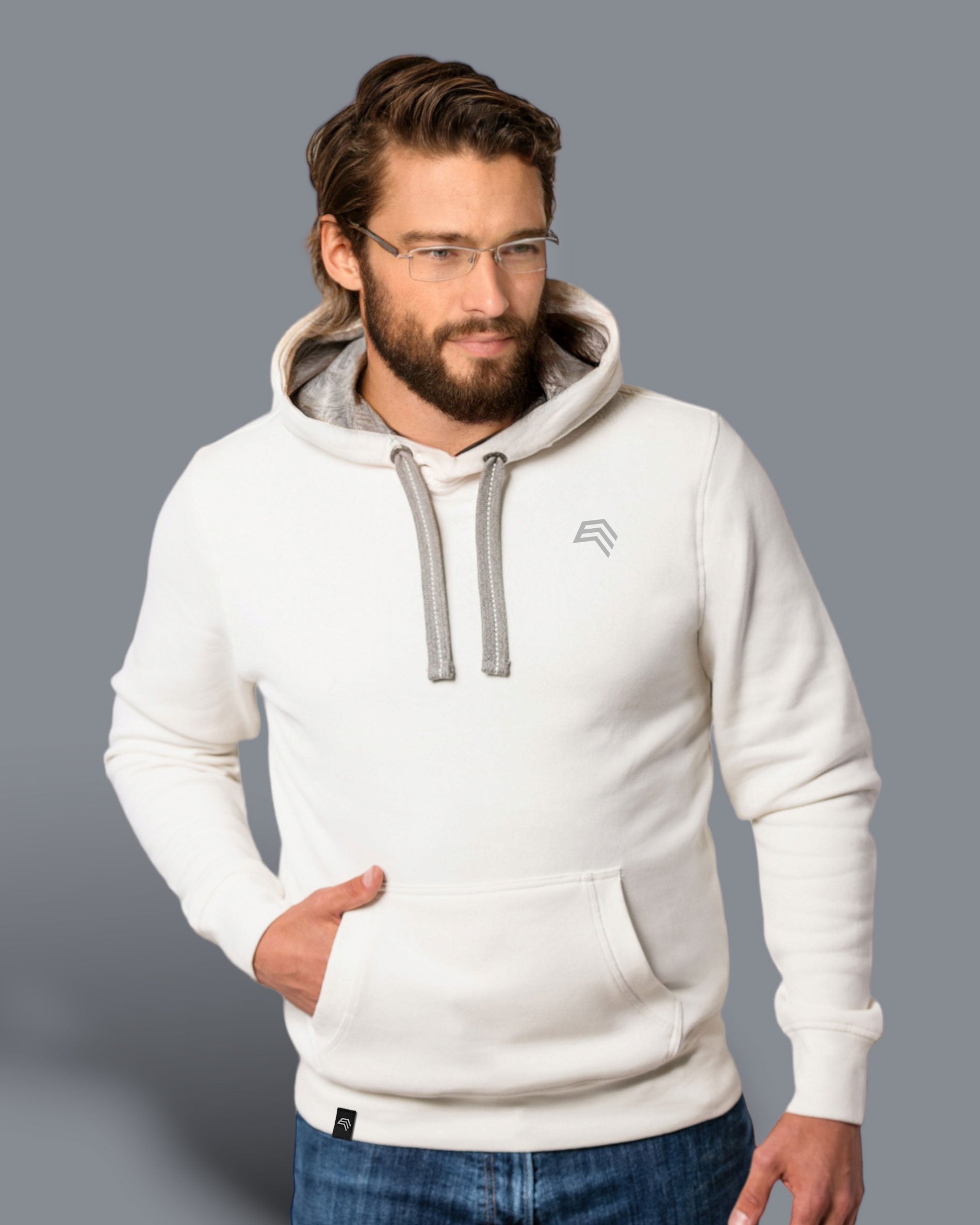 RMH 0900 ― Heavy Unisex Sweat Hoodie - Sand Grau