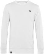 BAC U31B ― Weiches Unisex Bio-Baumwolle Sweatshirt - Weiß