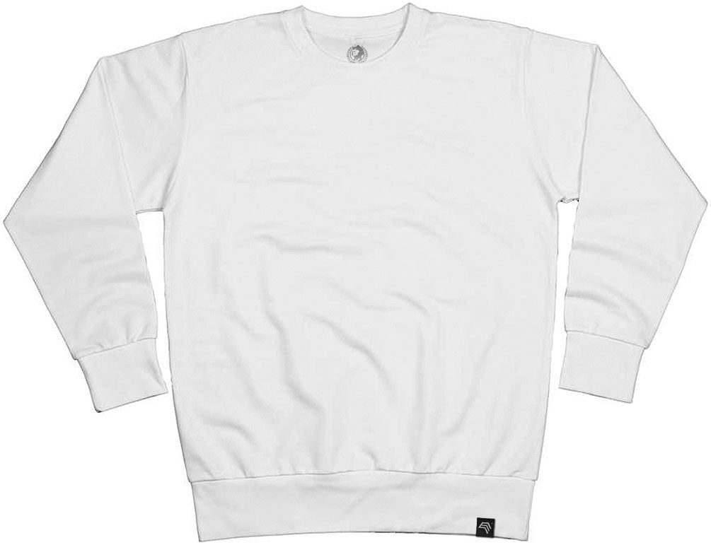 MTS M194 ― Recycled rPET Sweatshirt mit Bio-Baumwolle - Weiß