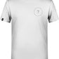 Unisex Mens Basic T-Shirt - Weiß - incl. Print
