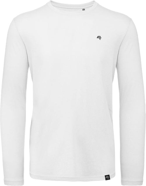 BAC TM070 ― Unisex Bio-Baumwolle Langarm T-Shirt - Weiß