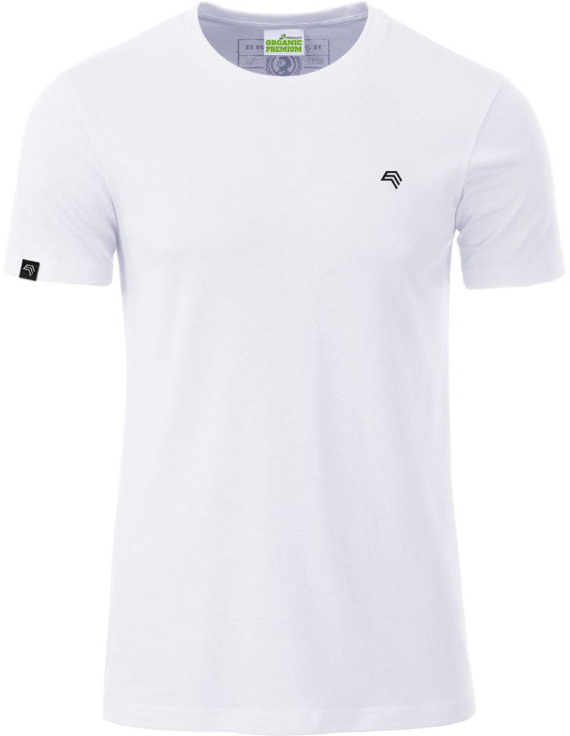 JAN 8008 ― Men's Organic Cotton T-Shirt - White