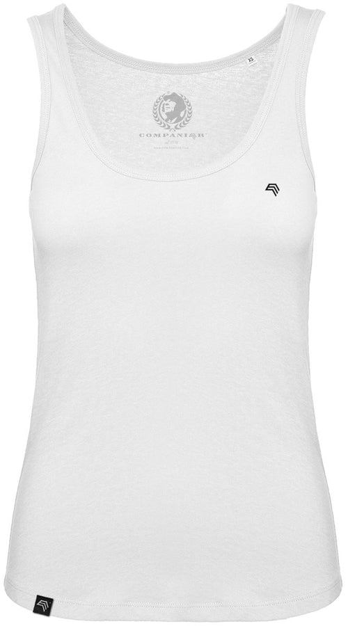 BAC TW073 – Women's Organic Cotton Tank Top - White