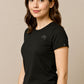 Companieer Symbol ― Ladies Girlie T-Shirt - Schwarz