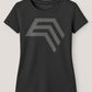 Companieer Symbol ― Ladies Girlie T-Shirt - Schwarz
