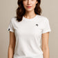 Companieer Symbol ― Ladies Girlie T-Shirt - Weiß