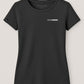 Calvin Gross ― Ladies Girlie T-Shirt - Schwarz